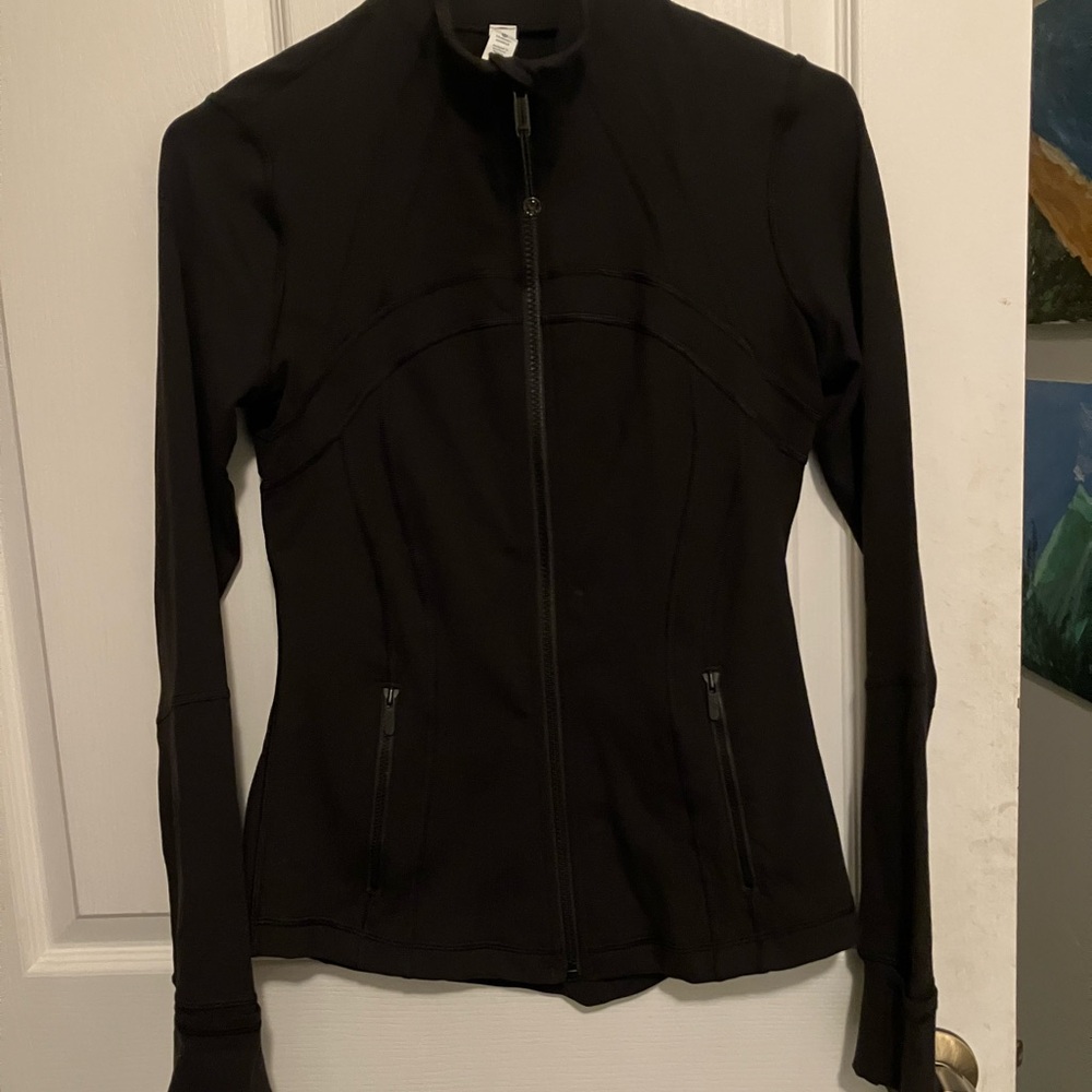 Women's Lululemon Define Black Zip-Up Jacket size 6